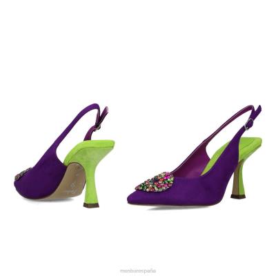 Menbur mujer sagitario 204L1352 tacones altos Violeta