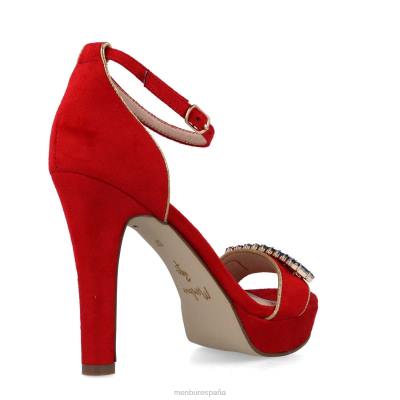 Menbur mujer samos 204L5420 tacones altos rojo