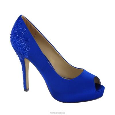 Menbur mujer sanco 204L4679 tacones altos azul medio