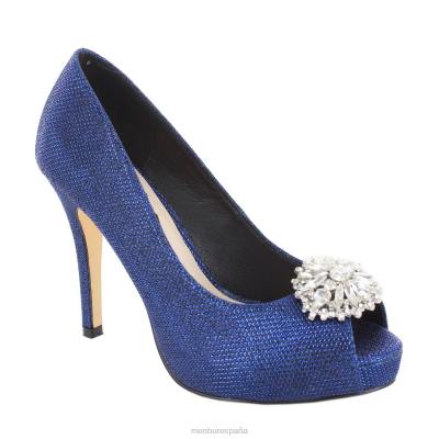 Menbur mujer santerno 204L4381 tacones altos azul oscuro