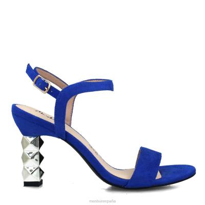 Menbur mujer serafinita 204L770 tacones altos azul medio