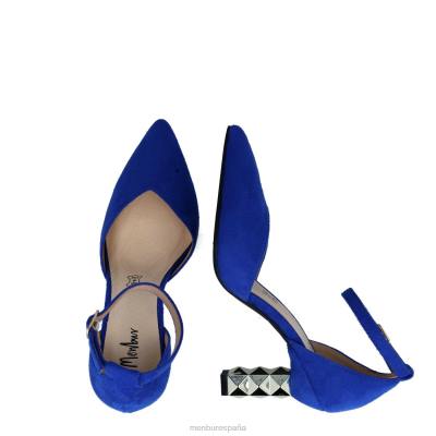 Menbur mujer serafinita 204L792 tacones altos azul medio