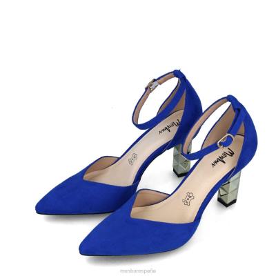 Menbur mujer serafinita 204L792 tacones altos azul medio