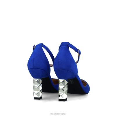 Menbur mujer serafinita 204L792 tacones altos azul medio