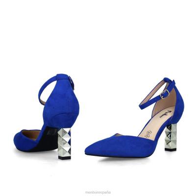 Menbur mujer serafinita 204L792 tacones altos azul medio