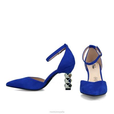 Menbur mujer serafinita 204L792 tacones altos azul medio