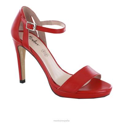 Menbur mujer silandro 204L1420 tacones altos rojo