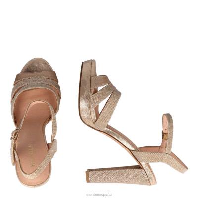 Menbur mujer silenciosa 204L4153 tacones altos beige