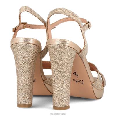 Menbur mujer silenciosa 204L4153 tacones altos beige