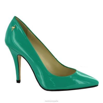 Menbur mujer siouxie 204L4617 tacones altos verde