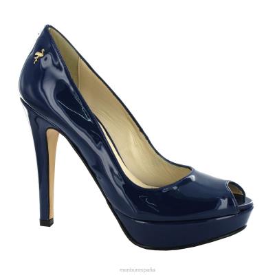 Menbur mujer siouxie 204L4630 tacones altos azul oscuro