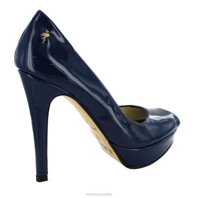 Menbur mujer siouxie 204L4630 tacones altos azul oscuro