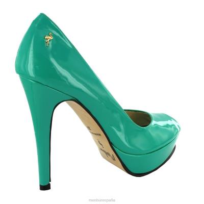 Menbur mujer siouxie 204L4631 tacones altos verde