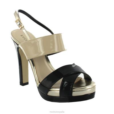 Menbur mujer siria 204L1367 tacones altos negro