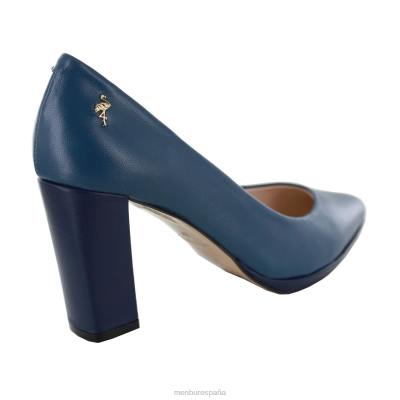 Menbur mujer soldada 204L1008 tacones altos azul oscuro