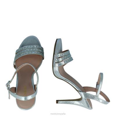 Menbur mujer sordevolo 204L4207 tacones altos plata