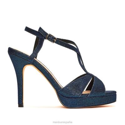 Menbur mujer sori 204L4436 tacones altos azul oscuro