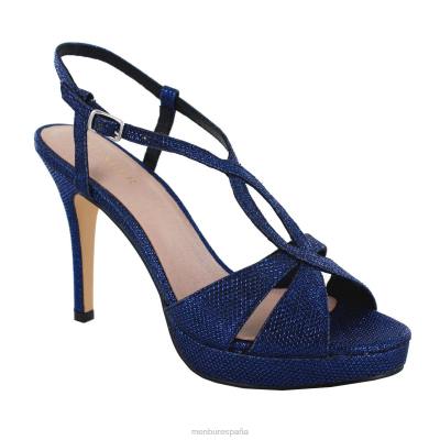 Menbur mujer sori 204L4436 tacones altos azul oscuro