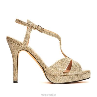 Menbur mujer sori 204L4438 tacones altos beige