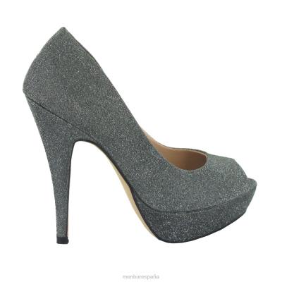 Menbur mujer sotogordo 204L958 tacones altos gris