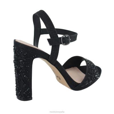 Menbur mujer término 204L4045 tacones altos negro