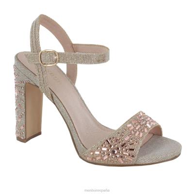 Menbur mujer término 204L868 tacones altos beige