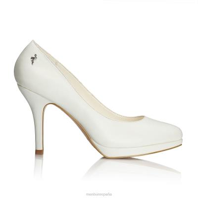 Menbur mujer taberno 204L5158 tacones altos blanco