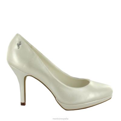 Menbur mujer taberno 204L5158 tacones altos blanco