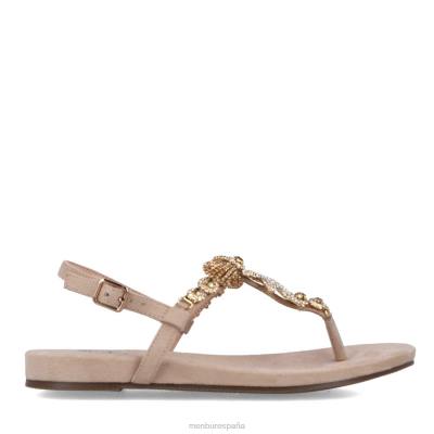 Menbur mujer telesforo 204L5005 tacones altos beige