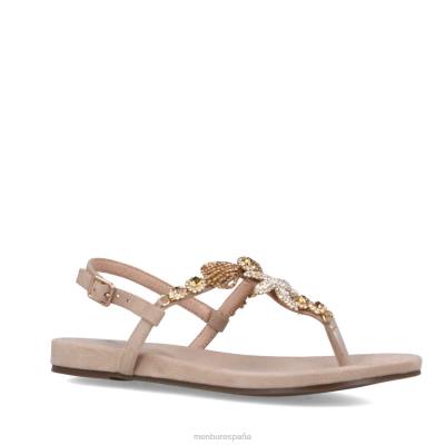 Menbur mujer telesforo 204L5005 tacones altos beige