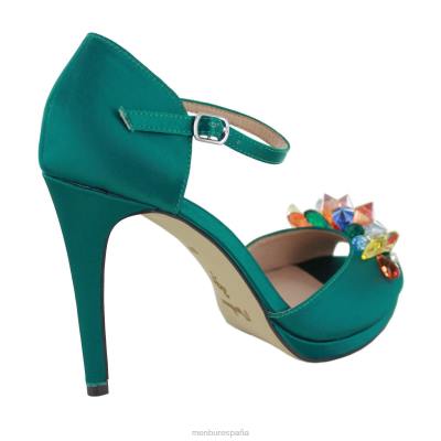 Menbur mujer tellina 204L5206 tacones altos verde