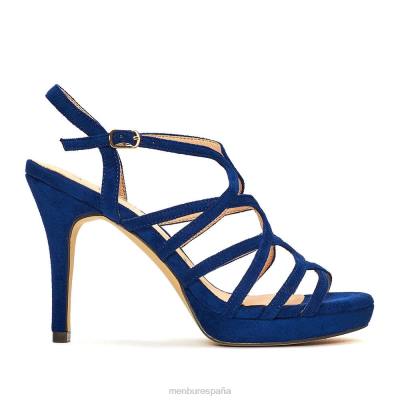 Menbur mujer tendola 204L4383 tacones altos azul medio