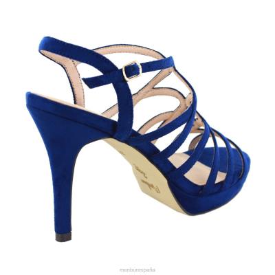 Menbur mujer tendola 204L4383 tacones altos azul medio