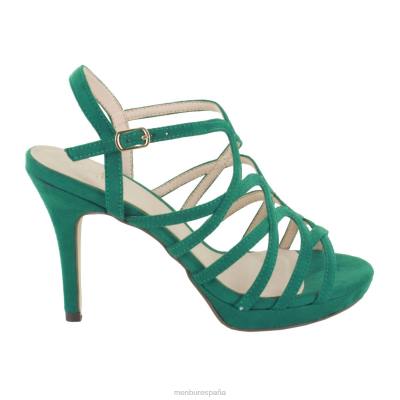 Menbur mujer tendola 204L4384 tacones altos verde