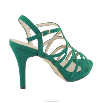 Menbur mujer tendola 204L4384 tacones altos verde