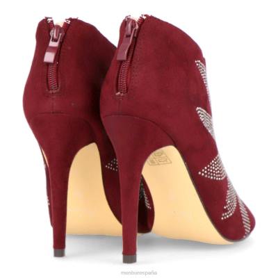 Menbur mujer terricoli 204L898 tacones altos rojo