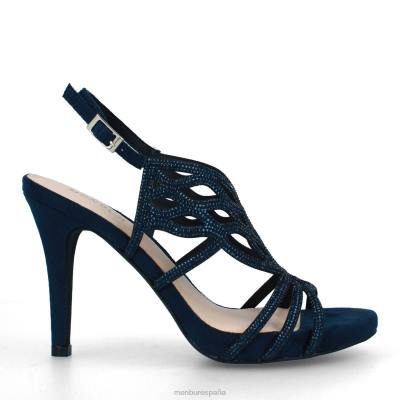 Menbur mujer tertenia 204L858 tacones altos azul oscuro