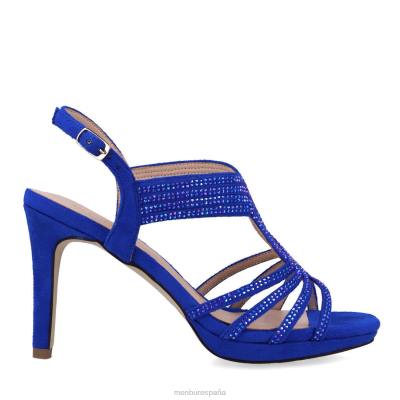 Menbur mujer tesalia 204L3980 tacones altos azul medio