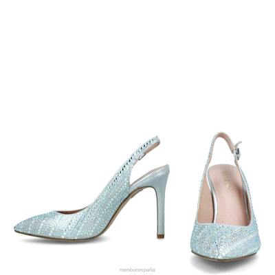 Menbur mujer tomaini 204L4117 tacones altos plata