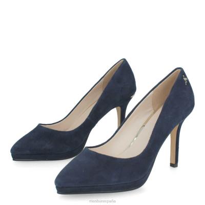 Menbur mujer topino 204L1098 tacones altos azul oscuro