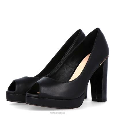 Menbur mujer tracoccia 204L986 tacones altos negro