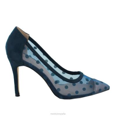 Menbur mujer tremea 204L5209 tacones altos azul oscuro