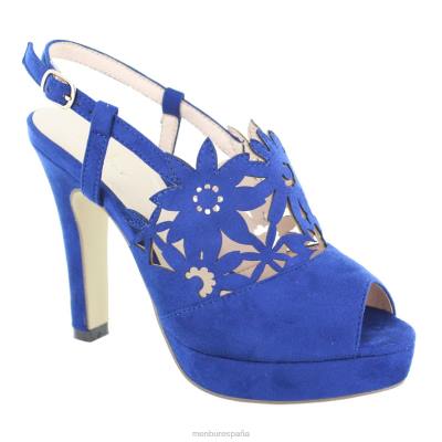 Menbur mujer trentola 204L4451 tacones altos azul medio