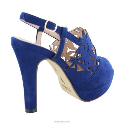 Menbur mujer trentola 204L4451 tacones altos azul medio