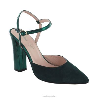 Menbur mujer tritanti 204L5259 tacones altos verde