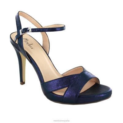 Menbur mujer tufo 204L1310 tacones altos azul oscuro