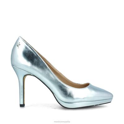 Menbur mujer turia 204L4800 tacones altos plata