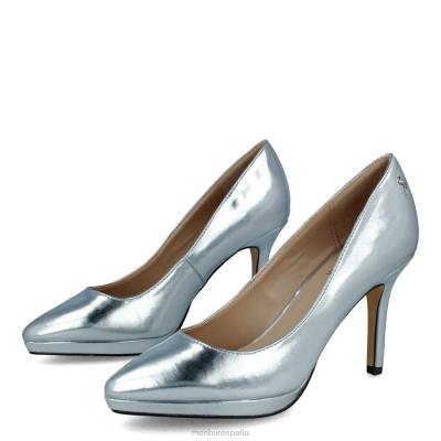 Menbur mujer turia 204L4800 tacones altos plata