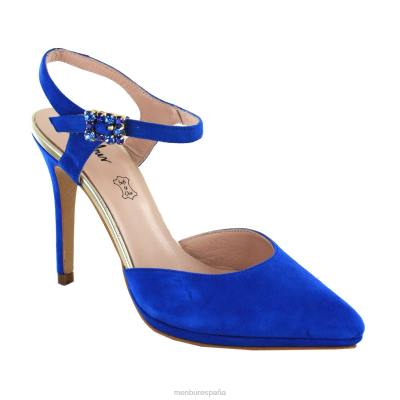 Menbur mujer ugiar 204L4264 tacones altos azul medio