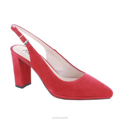 Menbur mujer ugliano 204L1116 tacones altos rojo